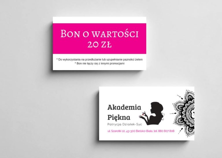 Bon podarunkowy Akademia Piękna